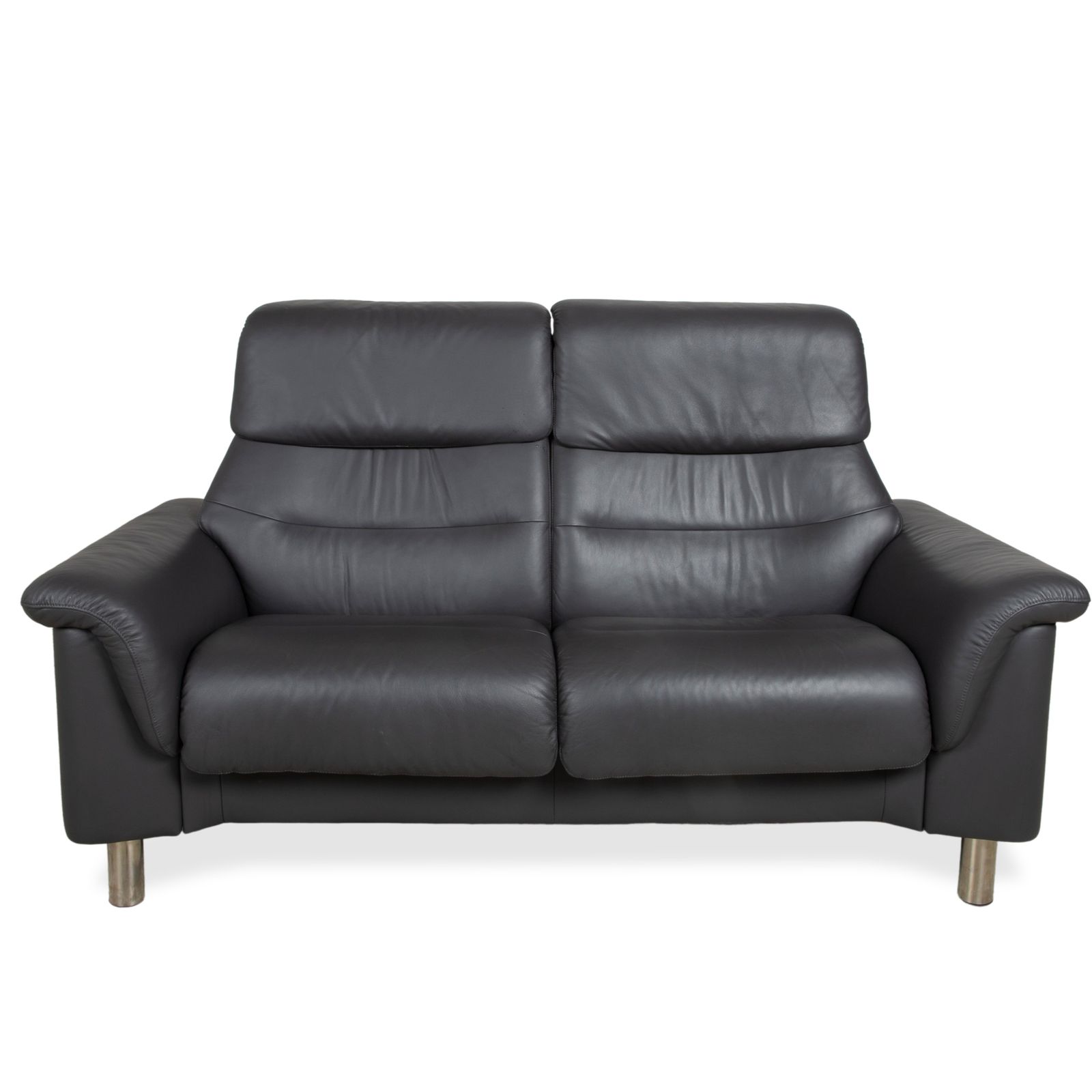 Canapé 2 places Stressless Como en cuir vert