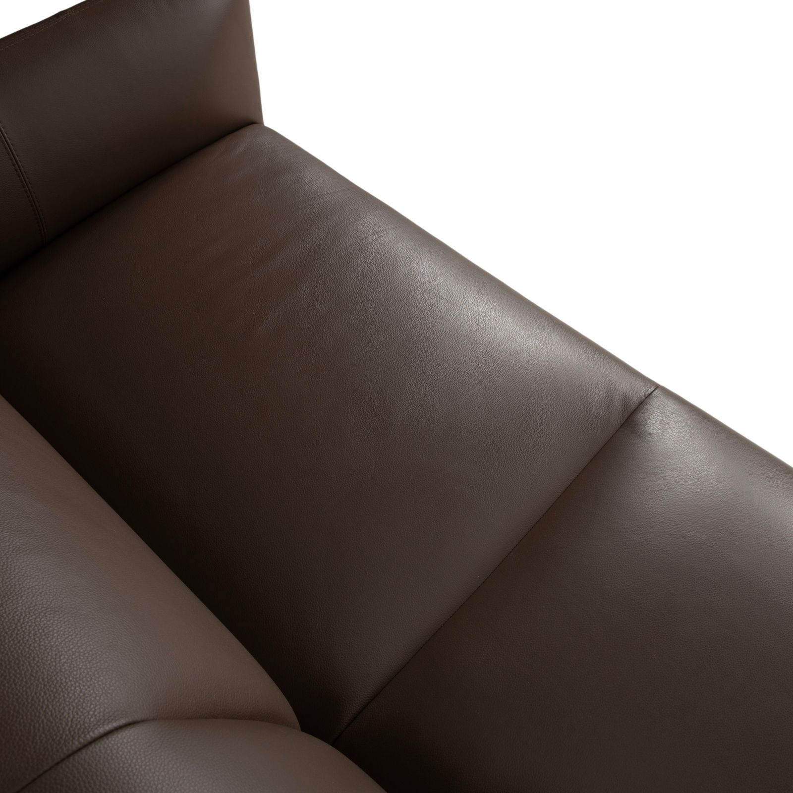Boconcept Berne Leather Three Seater Brown Taupe Sofa photo buy
