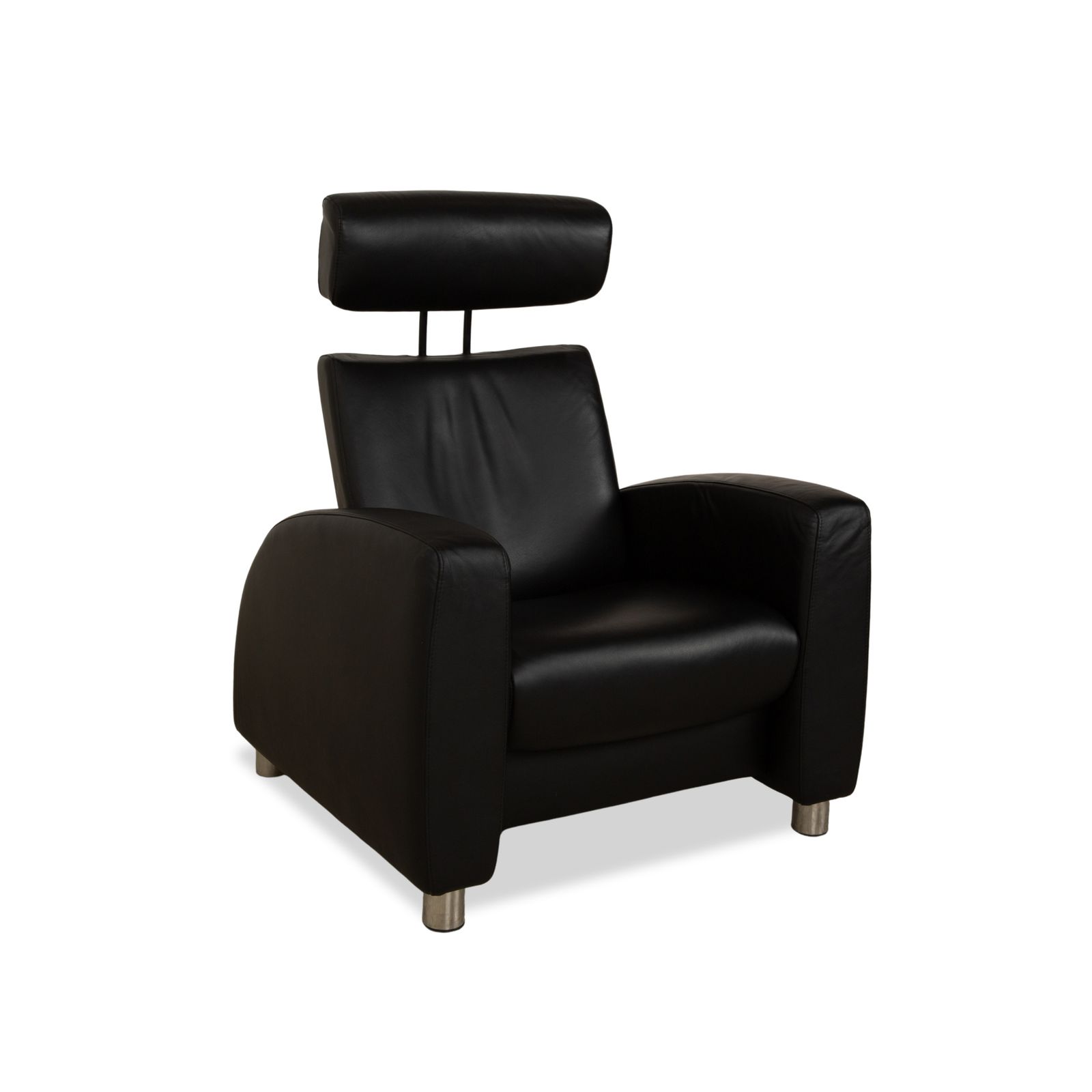 Stressless Arion Leather Armchair Black Manual Function photo Furniture