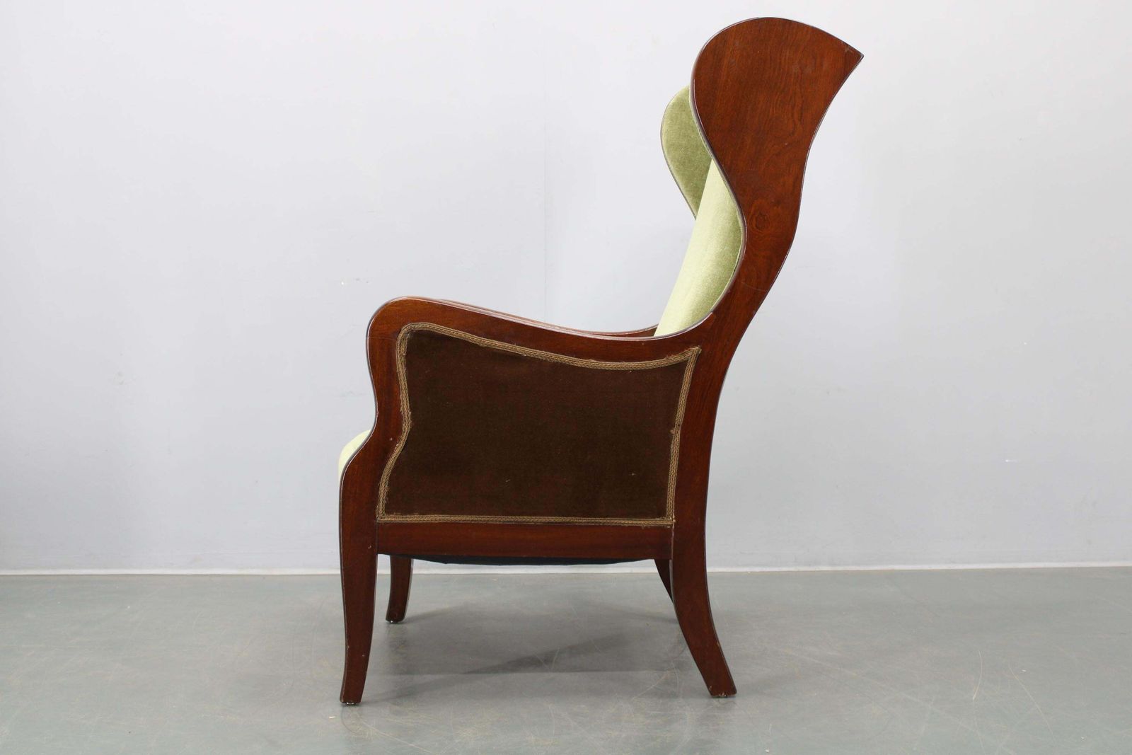 Danish Mid Century Wingback Armchair By Frits Henningsen, 1950s photo 4908.0