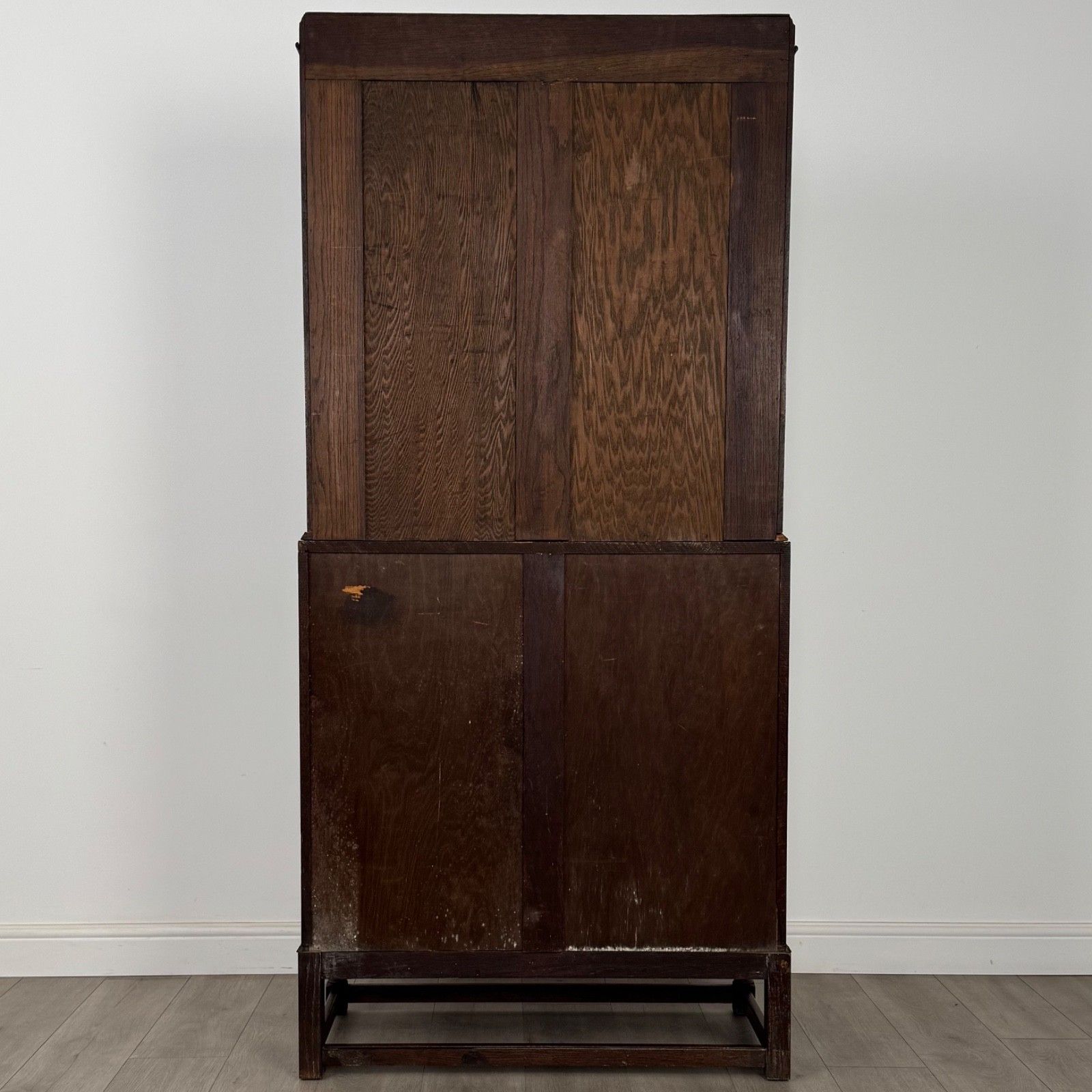 Antique 20th Century Good Quality Bureau Bookcase In Oak photo buy
