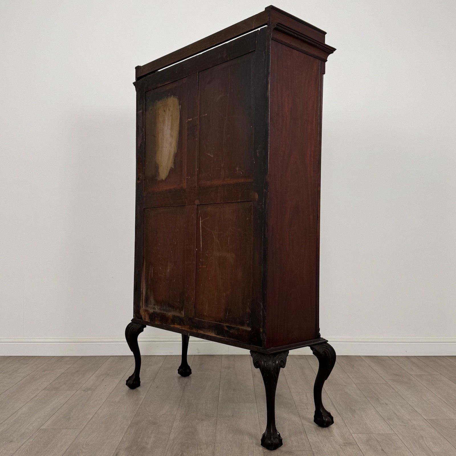 Antique 19th Century Fine Quality Display Cabinet In Mahogany photo buy