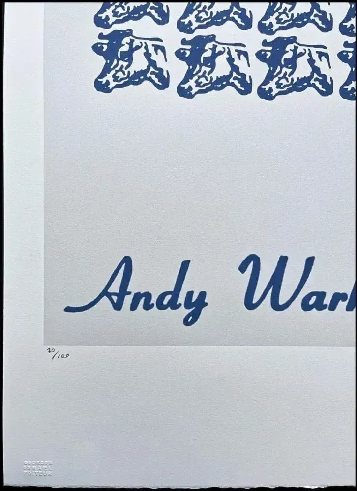 After Andy Warhol, 20x Cow , 1980s, Lithograph photo Art