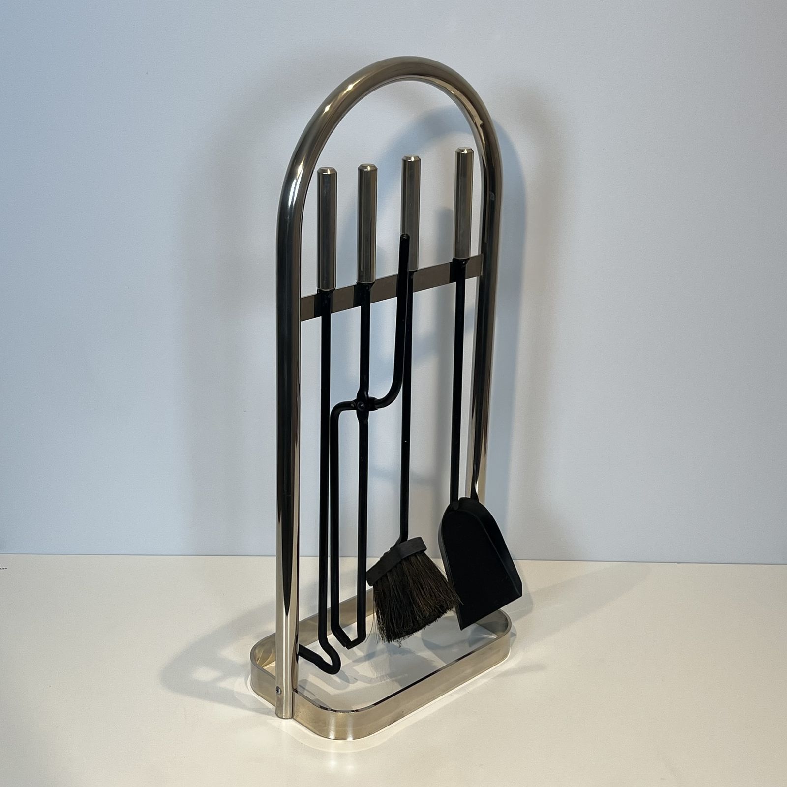 Home Fixtures Fireworks Set In Black And Chrome Lacquered Metal photo