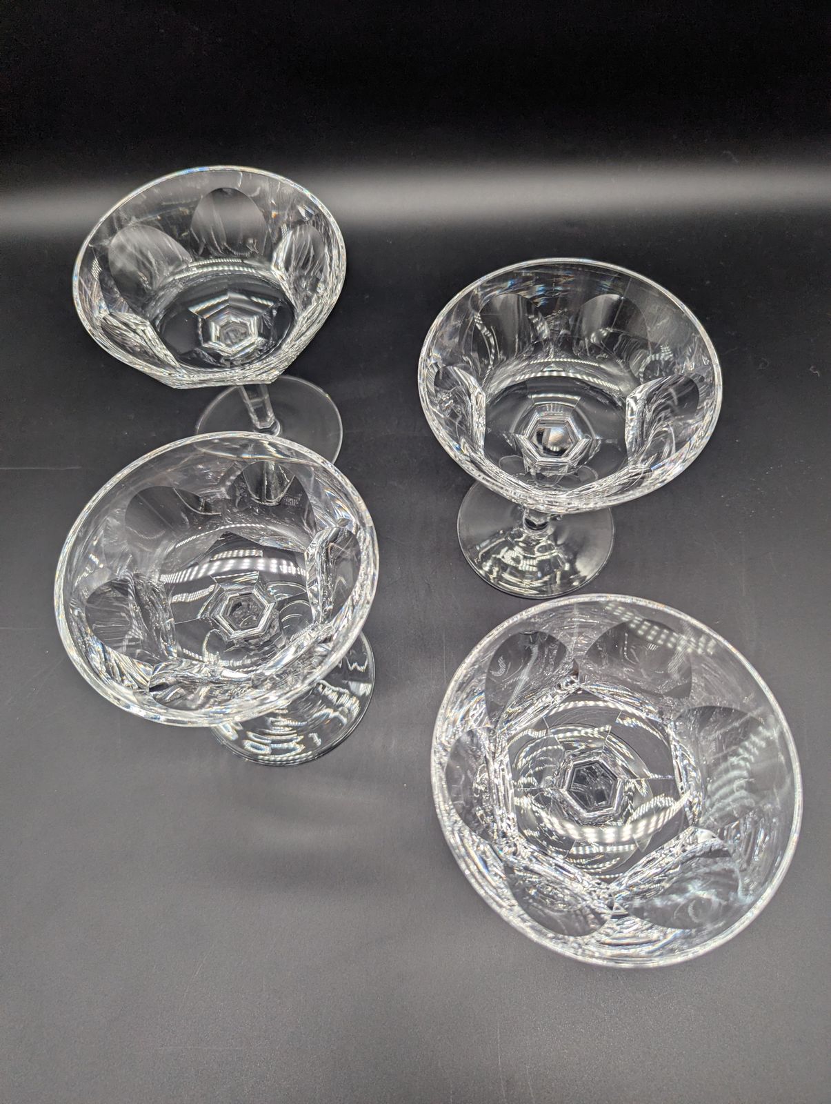 photo for sale Champagne Coupes — Set Of 6 Waterford Full Size Coupes