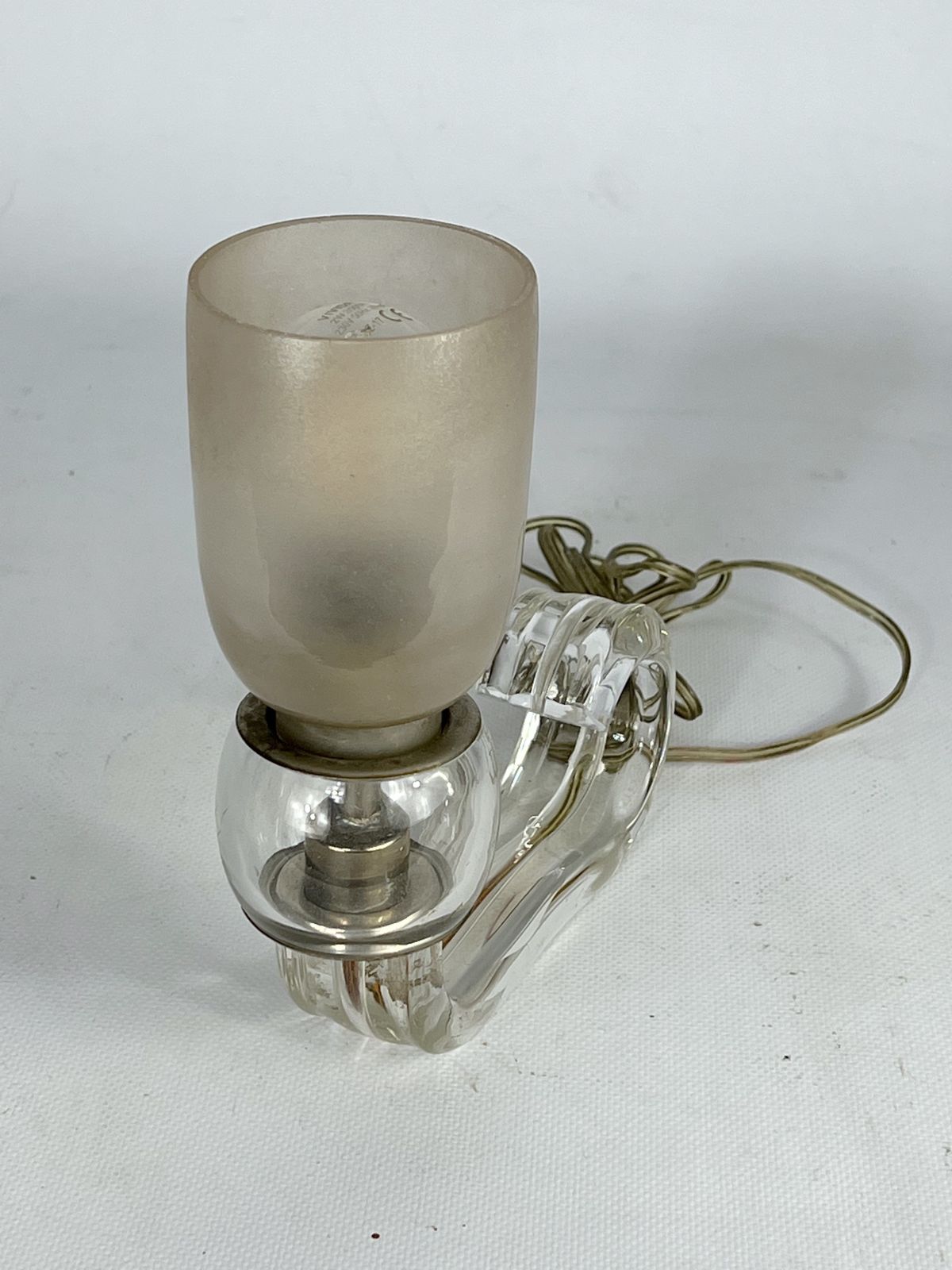 photo furniture Art Deco Murano Glass Table Lamp By Barovier. Italy 1930s