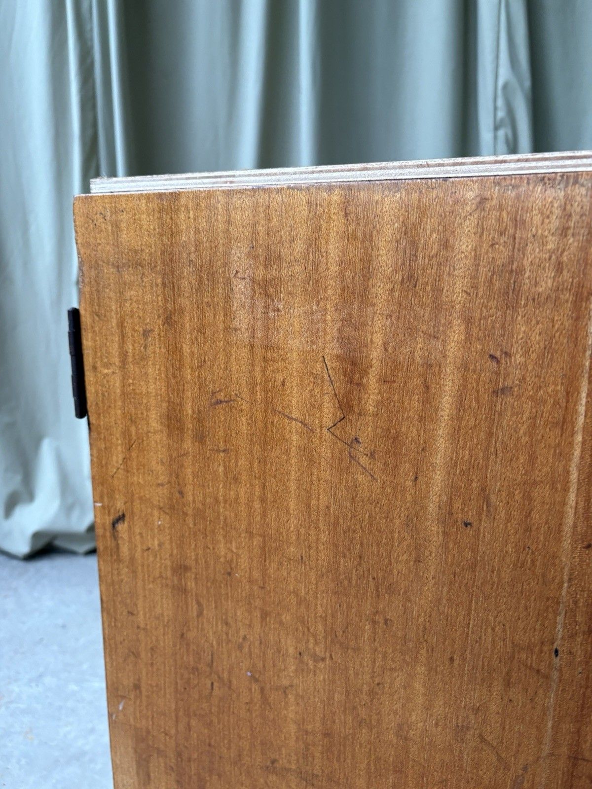 photo furniture Vtg Mid Century Esa Esavian School Cabinet Bedside Side Table Retro R1058