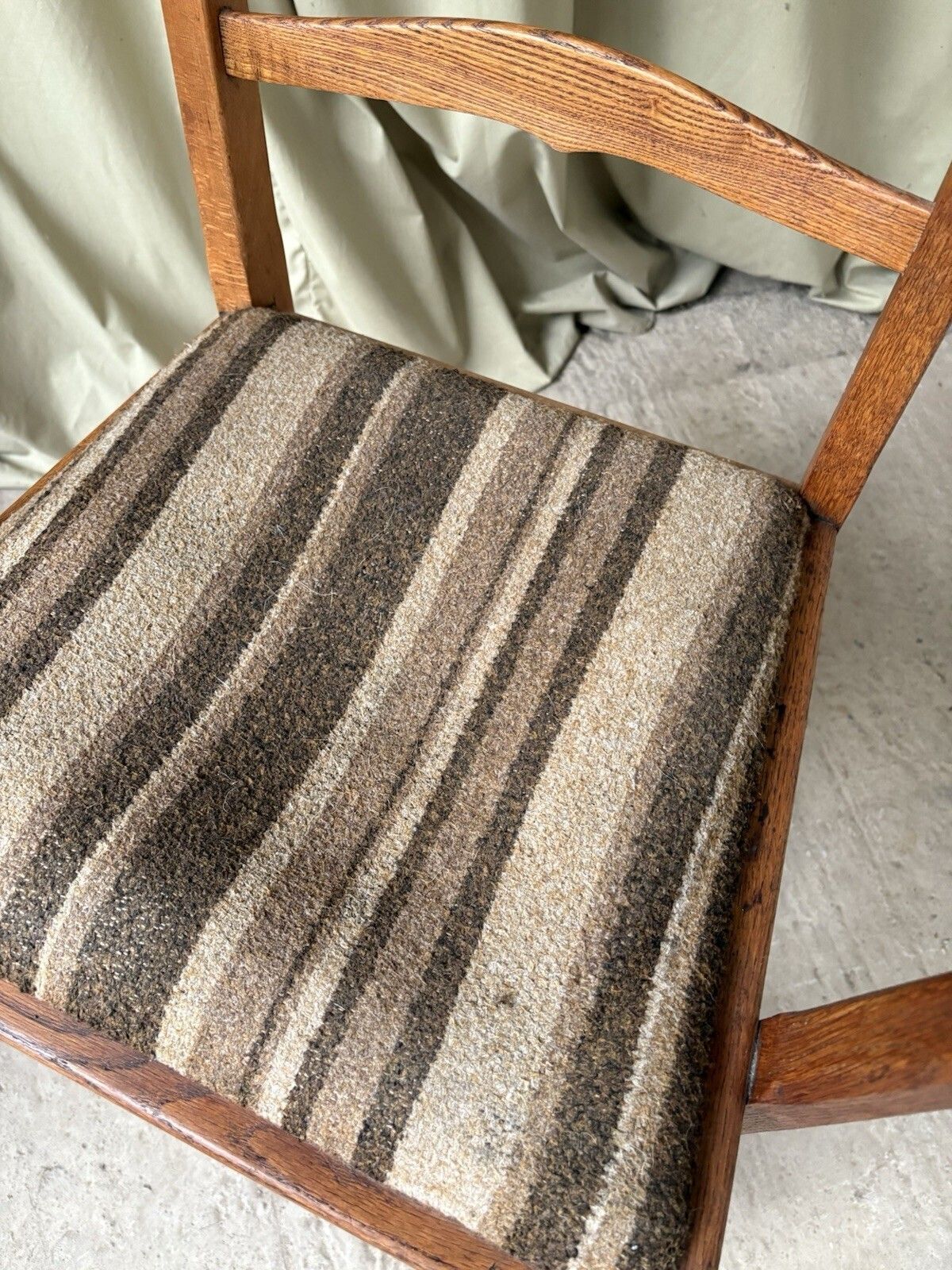photo for sale Vtg Early Mid Century Set Of 2 Ercol Penn Carver Armchairs Dining Chairs R1061