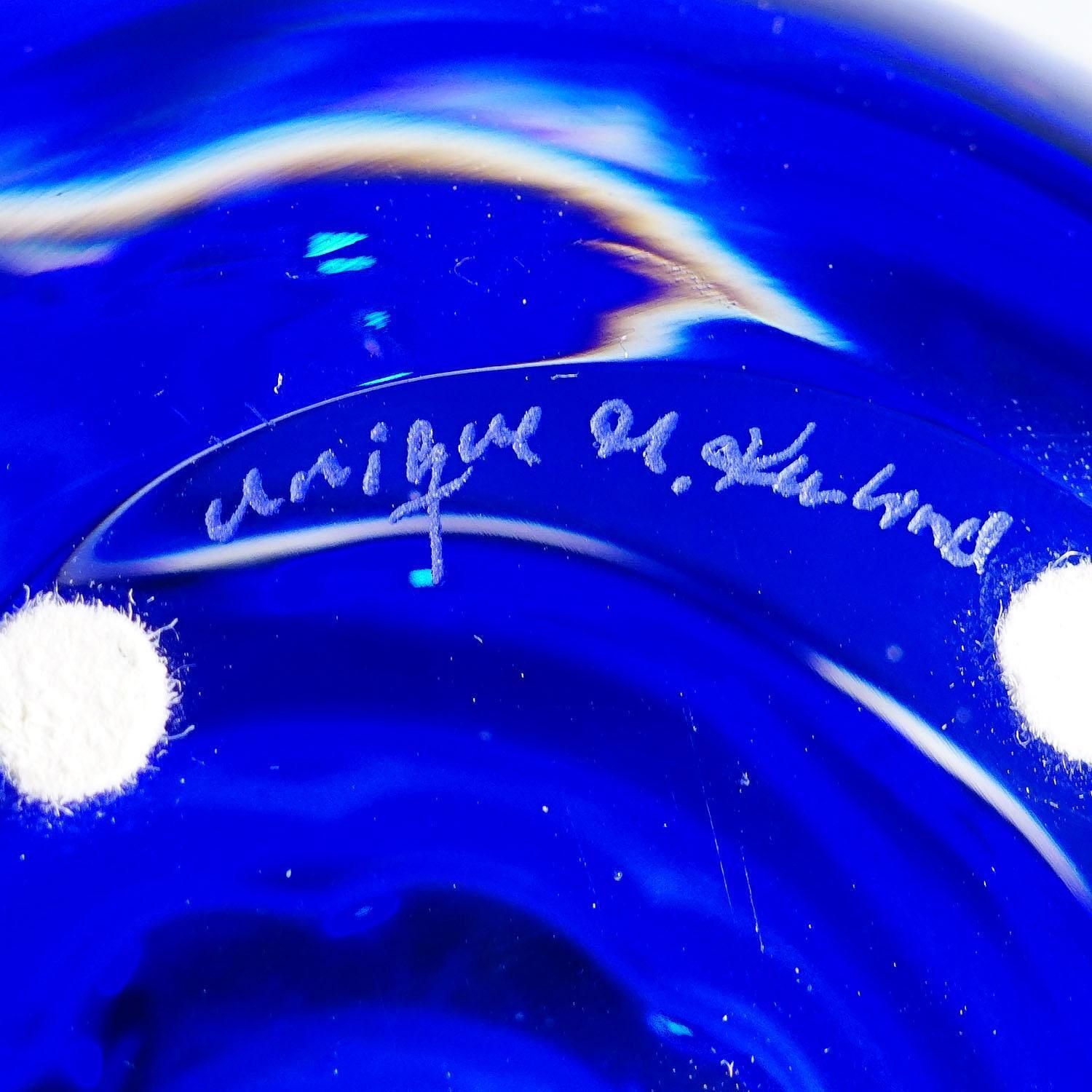 Unique Ariel Vase By Mikael Kenlind For Vase Vitreum Sweden photo buy