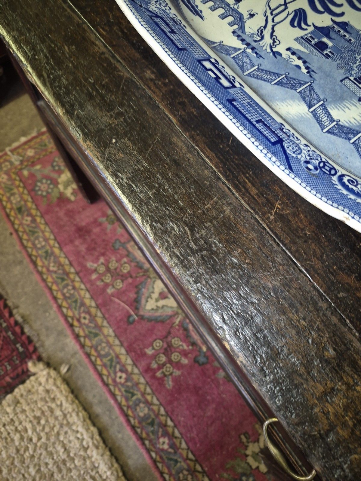 photo buy An Incredible Early 19th Century Provincial Chinese Hardwood Altar Console Table
