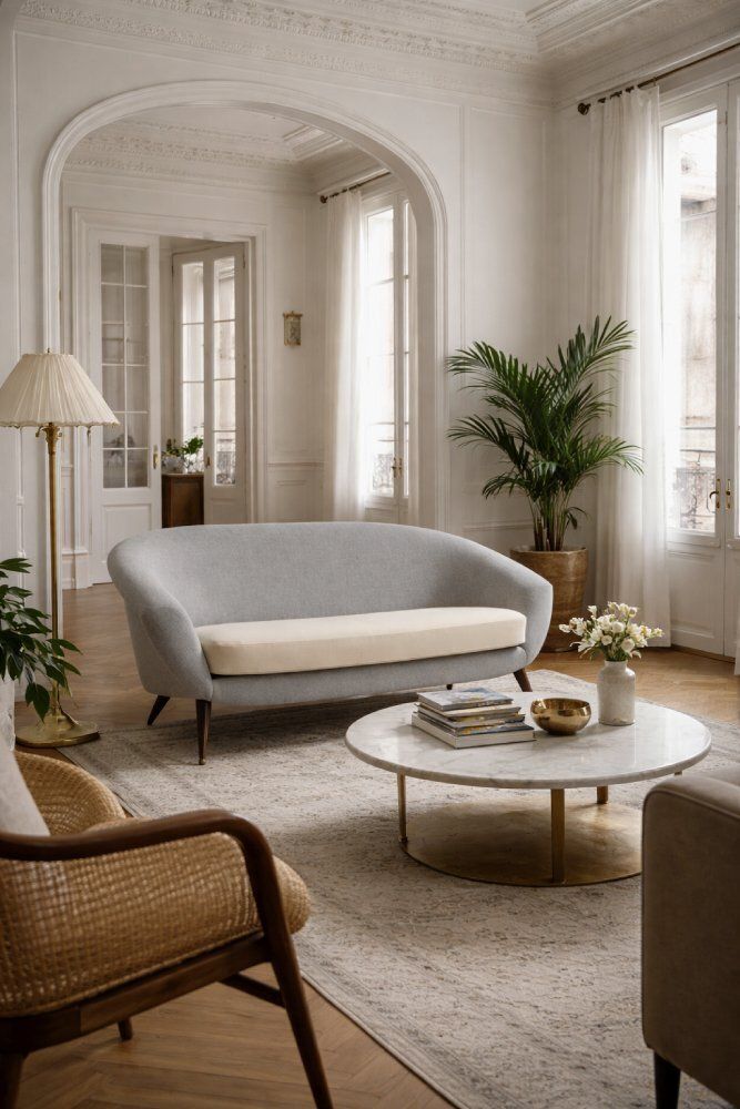 photo buy Mid Century Modern Swedish Tellus Sofa By Folke Jansson For Sm Wincrantz, 1950s