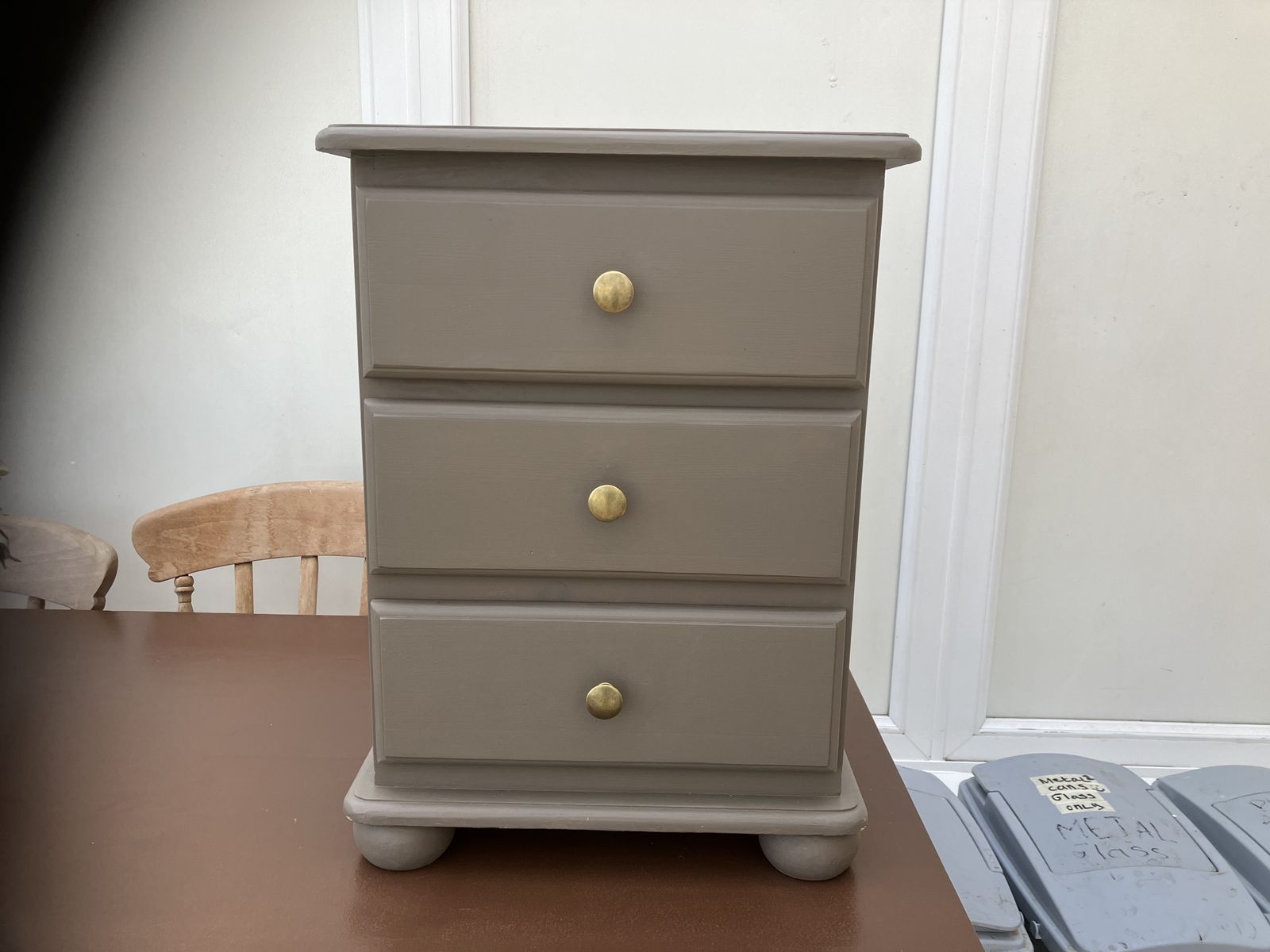 Bedside Nightstands, Pair Of Side Tables, Bedroom Cabinets. photo vinterior