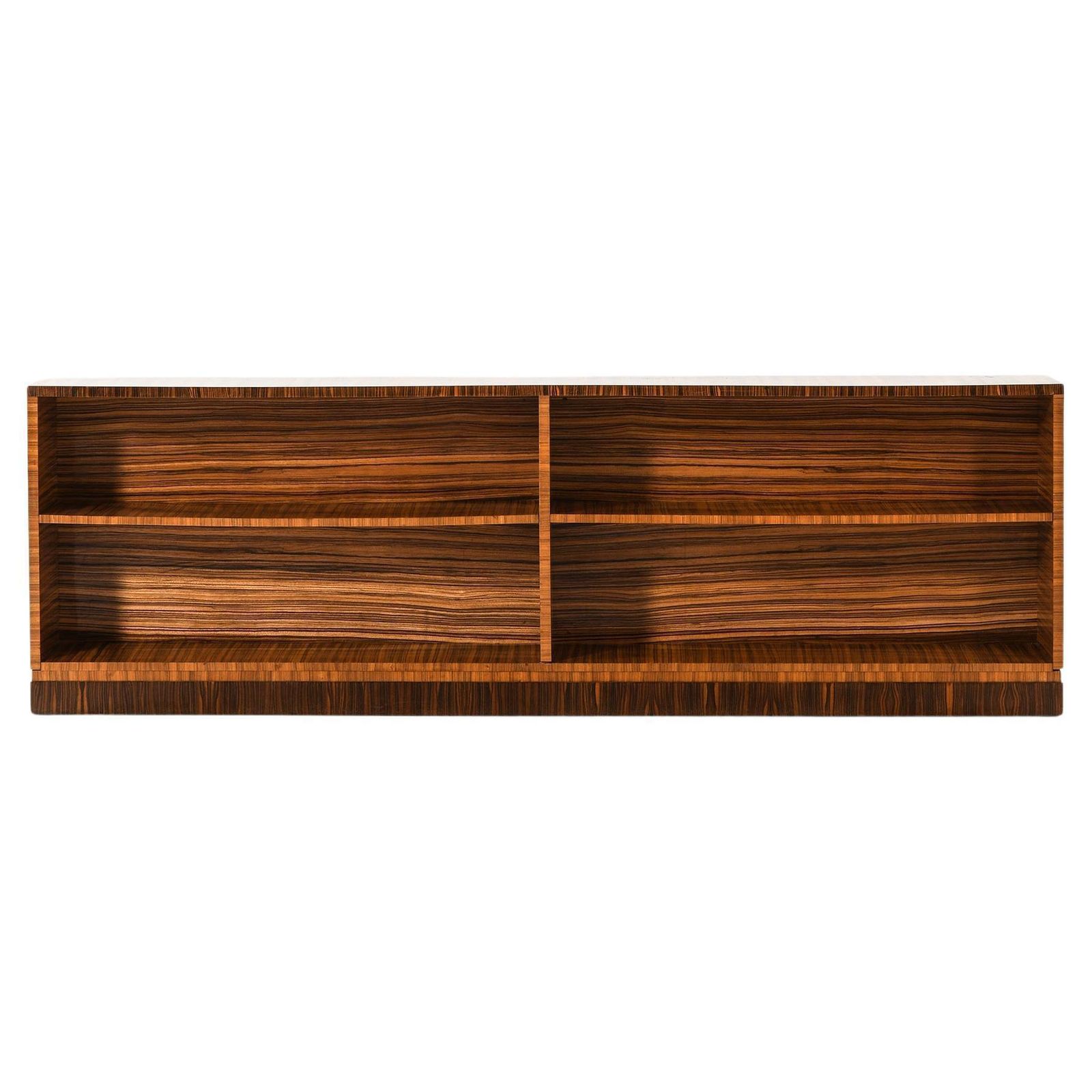 Macassar And Zebrano Bookcase By Axel Einar Hjorth, 1934