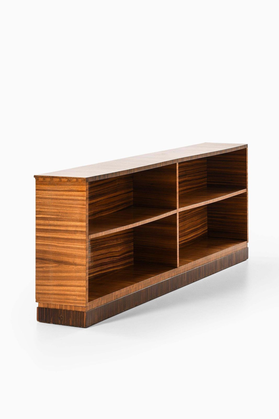 Macassar And Zebrano Bookcase By Axel Einar Hjorth, 1934 photo vinterior