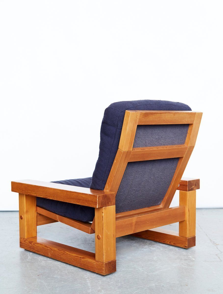 photo buy Patron Armchair & Footstool By Christer Lundén For Broby Nya Möbler Ab, 1974, Set Of 2