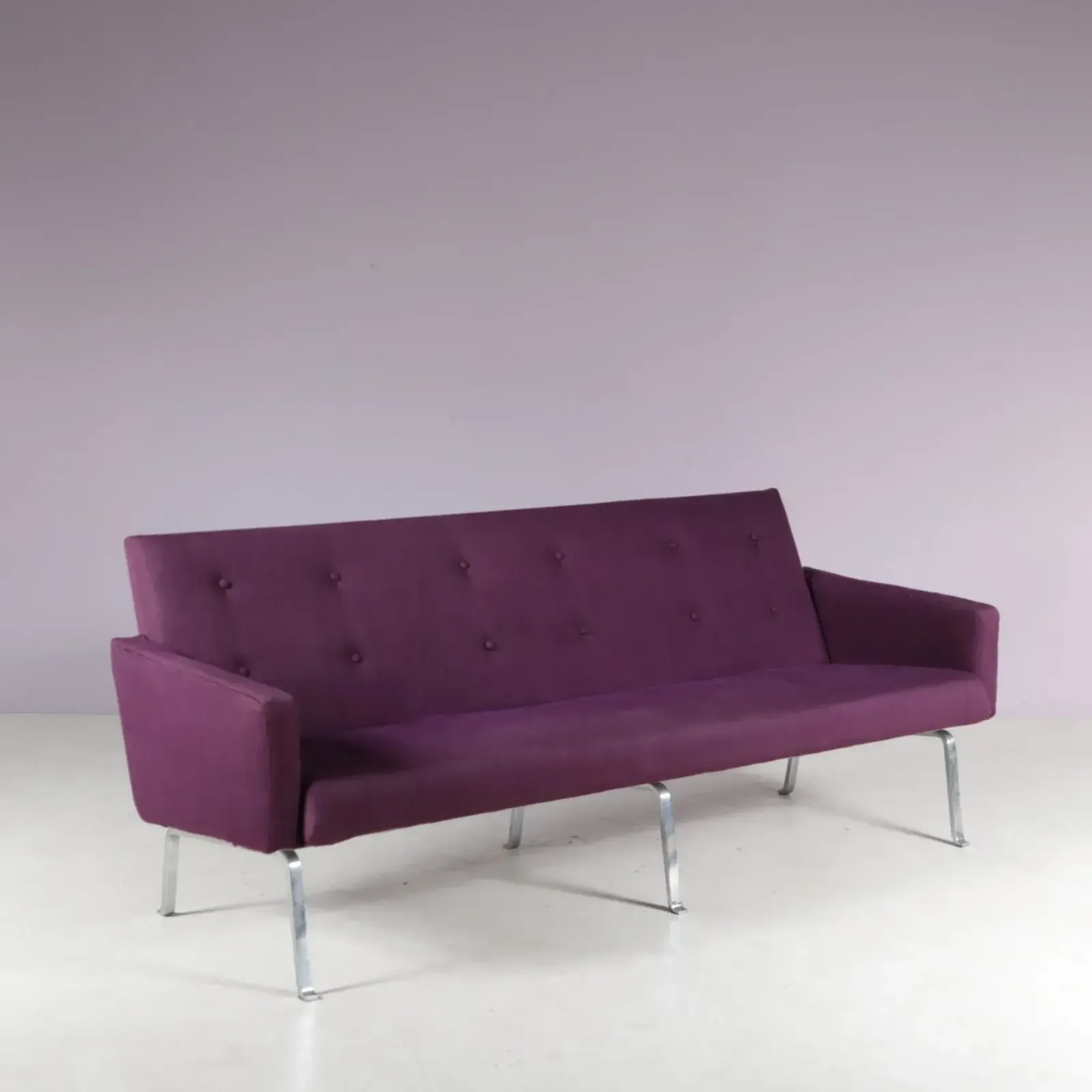 1960s 3 Seater Sofa Attributed To Hein Salomonson For A.P. Originals, Netherlands