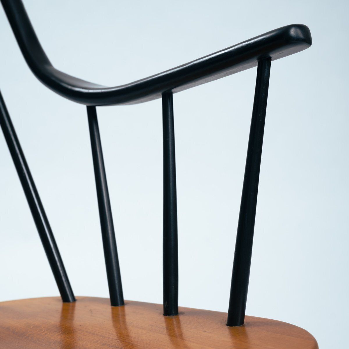 photo vintage Midcentury Modern Danish Rocking Chair By Lena Larsson Grandessa, 1950s