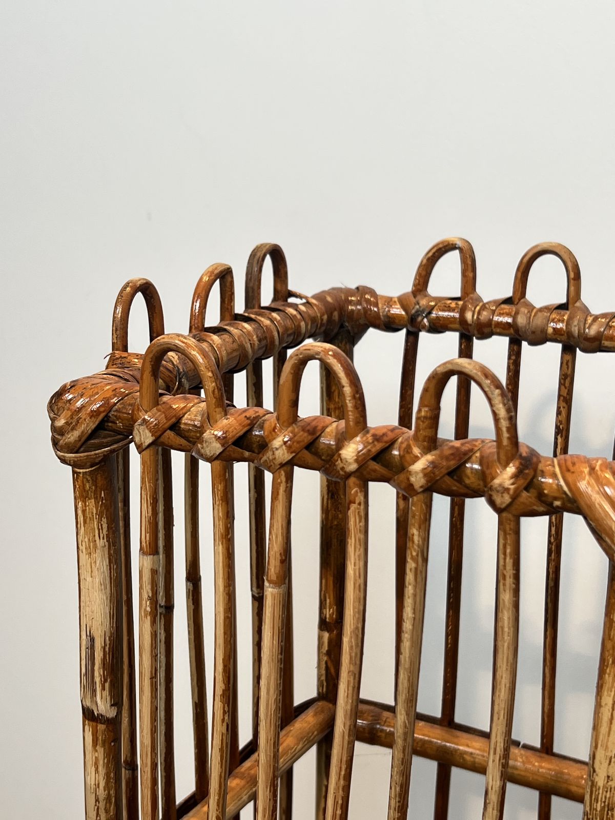 Rattan Umbrella Stand, 1970s, Vintage photo vintage
