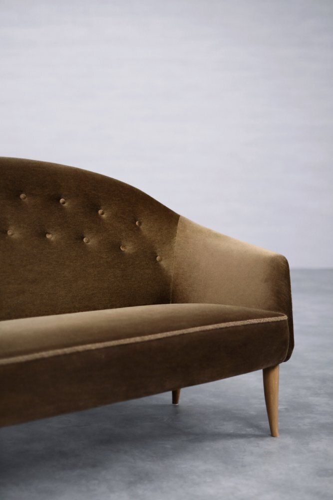 Furniture Mid Century Scandinavian Modern Paradiset Sofa By Kerstin Hörlin Holmquist For Nordiska Kompaniet, 1950s photo