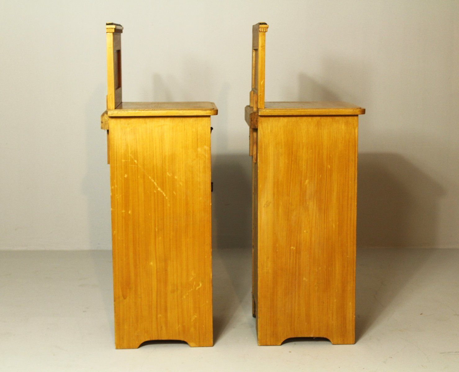 Folk Art Bohemia Bedside Tables, 1920s, Set Of 2 photo 704.0