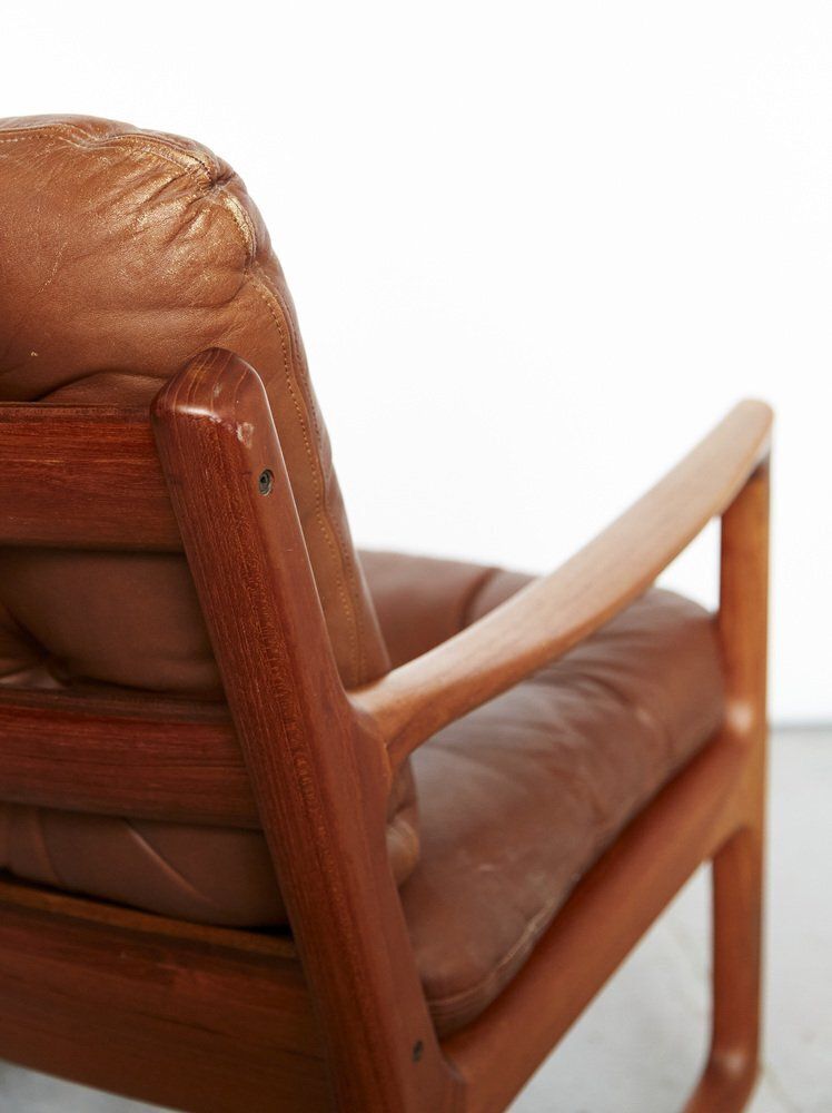 Modern Mid Century Senator Rocking Chair By Ole Wanscher For Cado, 1960s photo buy