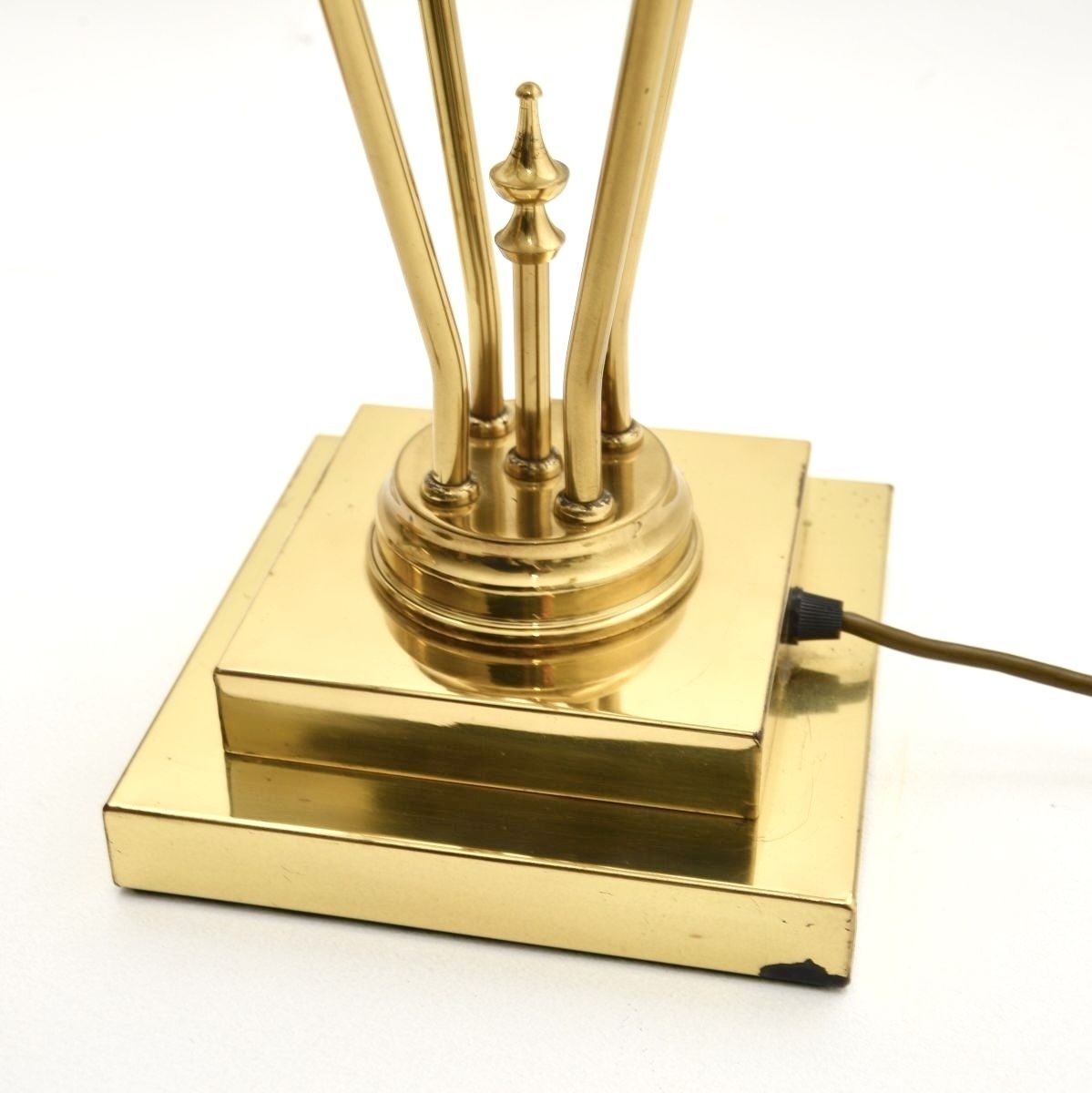 Pair Of Vintage Brass Table Lamps photo buy