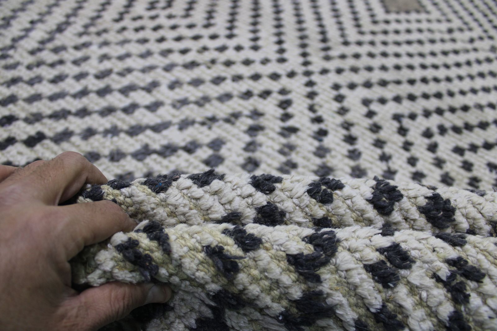 photo for sale 4x6 Moroccan Beni Ourain Berber Handmade Area Rug