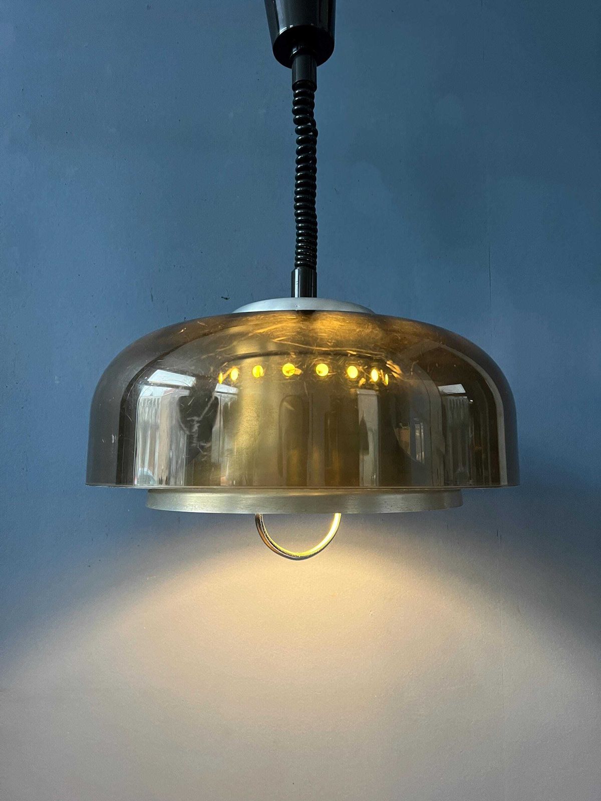 Vintage Mid Century Herda Space Age Hanglamp. photo 268.0