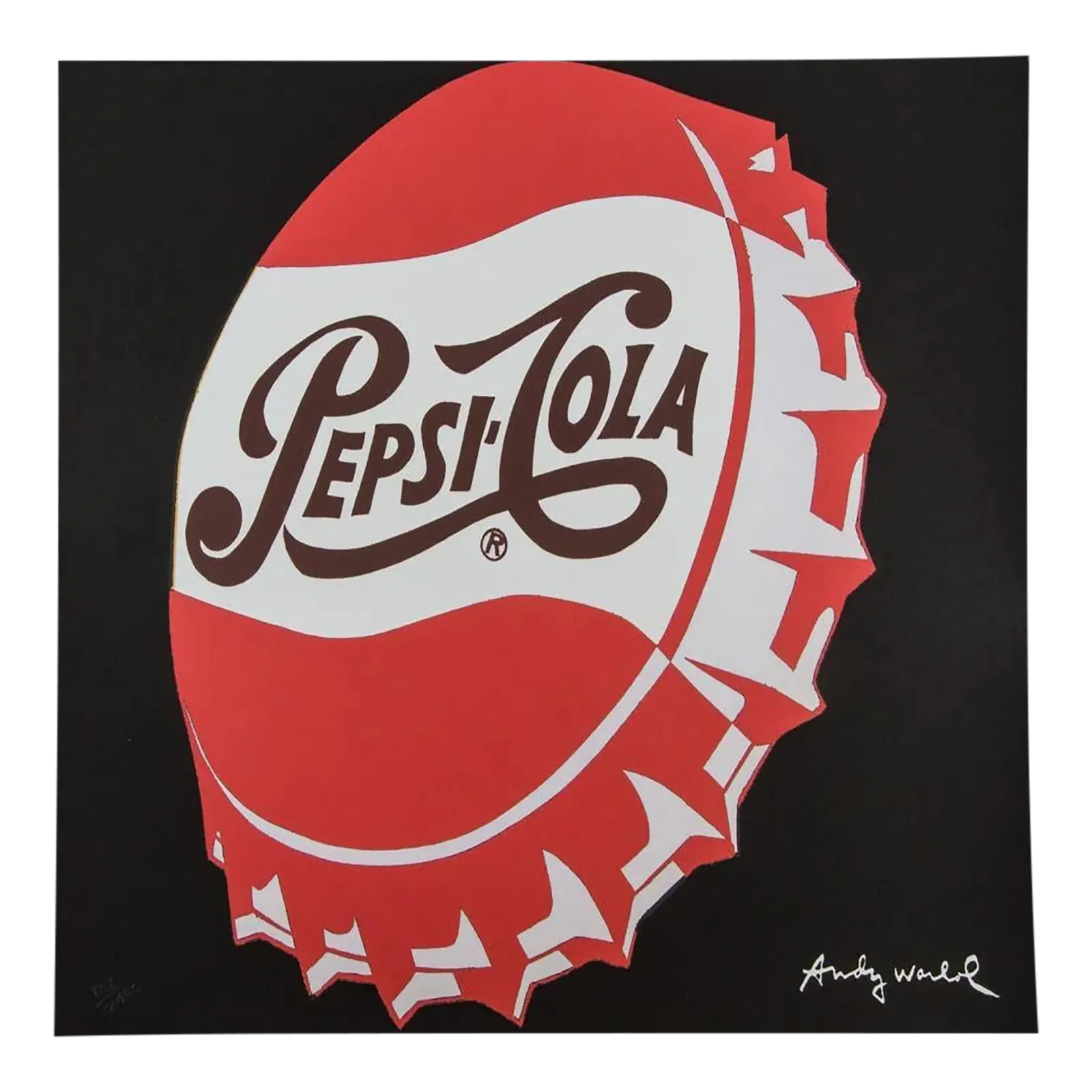 1986 Carnegie Museum Of Art After Andy Warhol "Pepsi   Cola" Lithograph