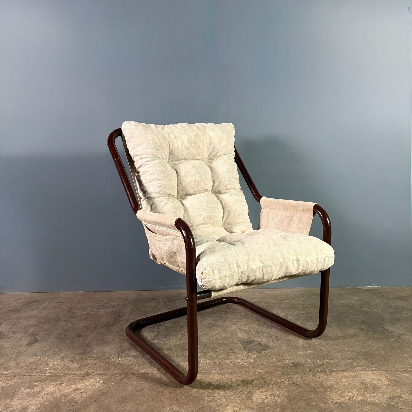 Danish 1970s Sling Lounge Chair Mid Century Retro Mcm photo furniture