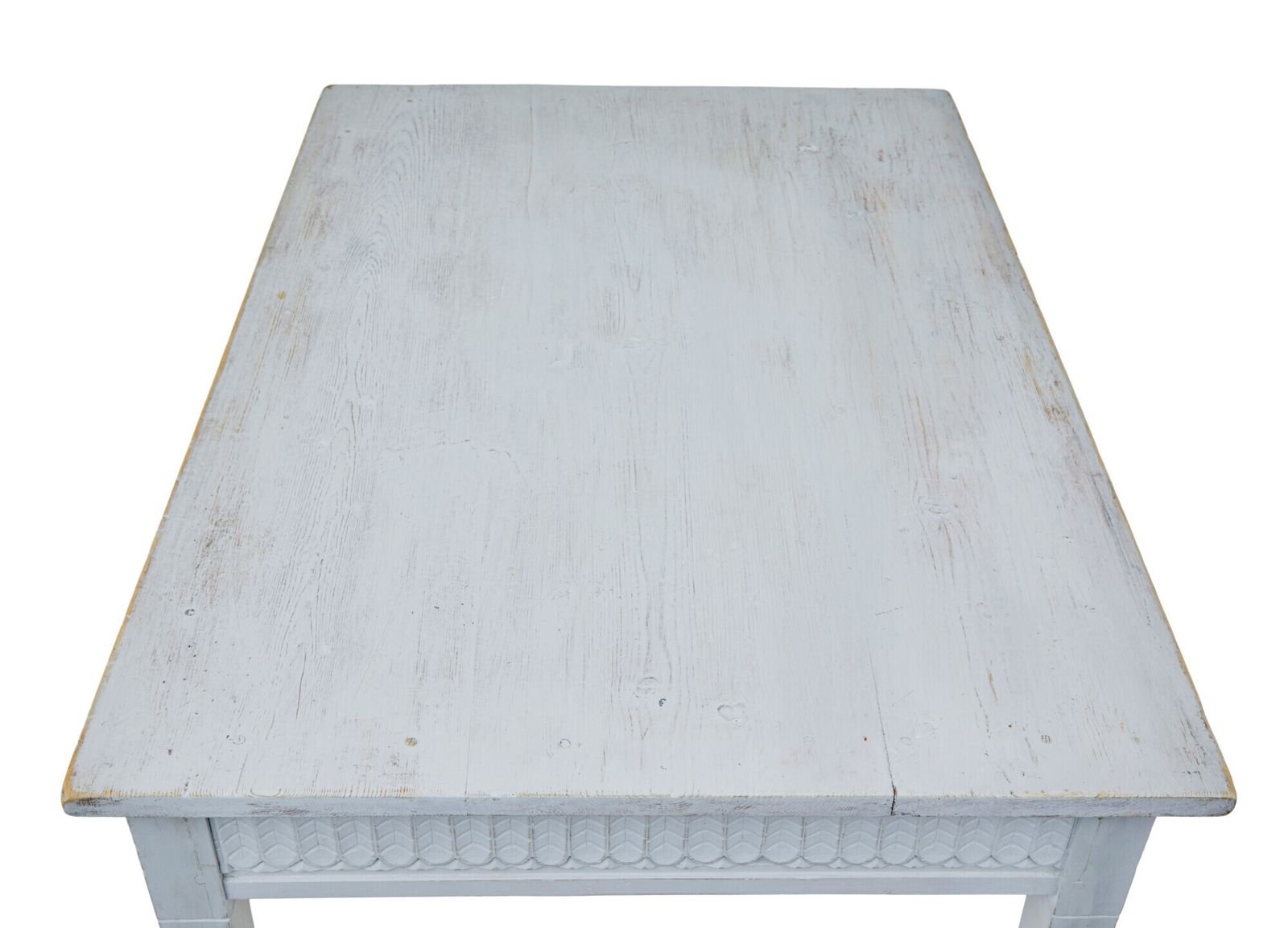 Late 19th Century Painted Pine Swedish Table photo furniture