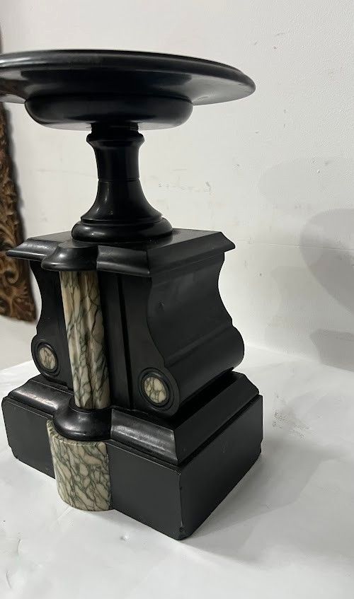 photo vinterior Napoleon III Marble Fireplace Trim 19th Century
