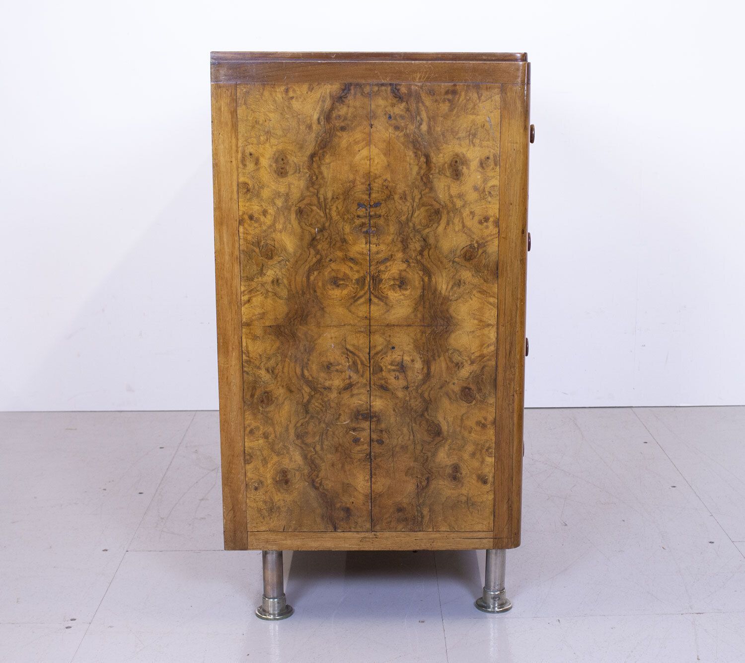 photo buy Art Deco Burr Walnut Chest Of Drawers