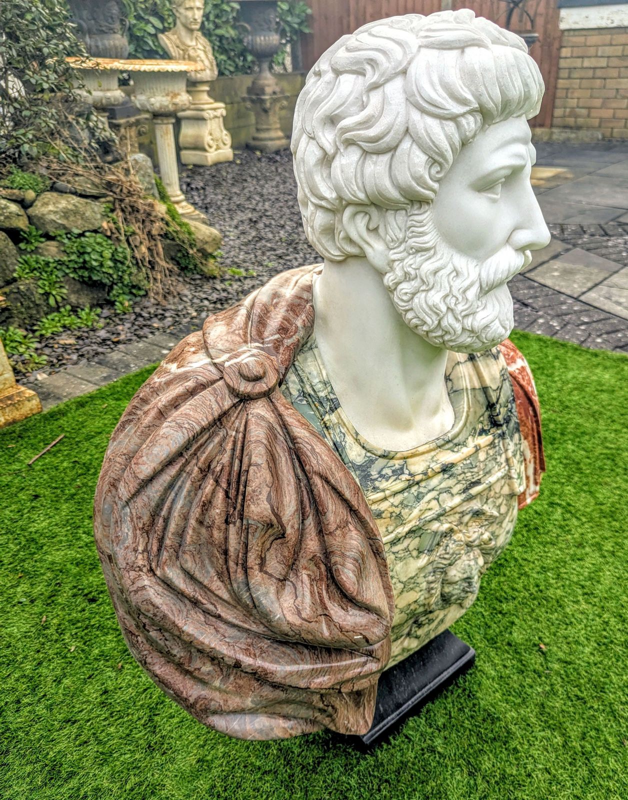 Incredible High Quality Marble Bust Emperor Hadrian 0273. photo buy