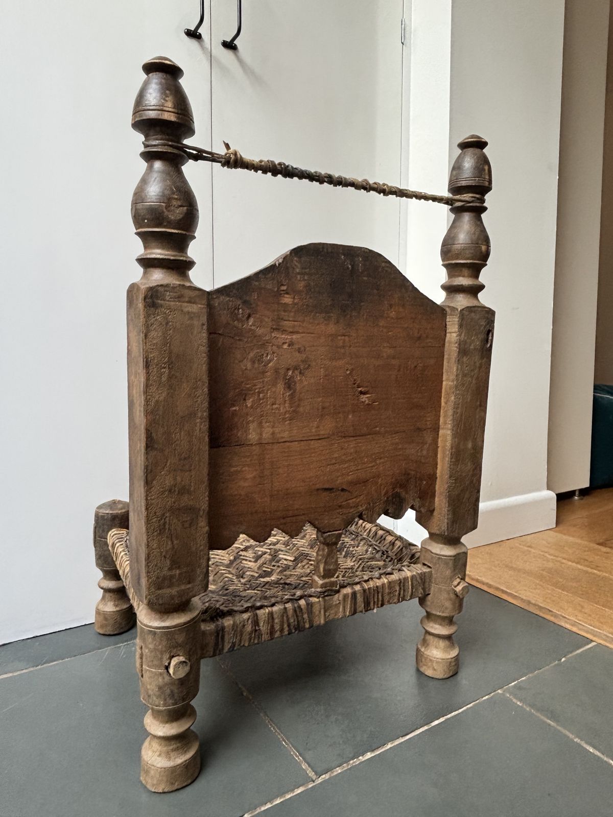 photo furniture Beautiful Traditional Carved Wooden Chair Swat Valley