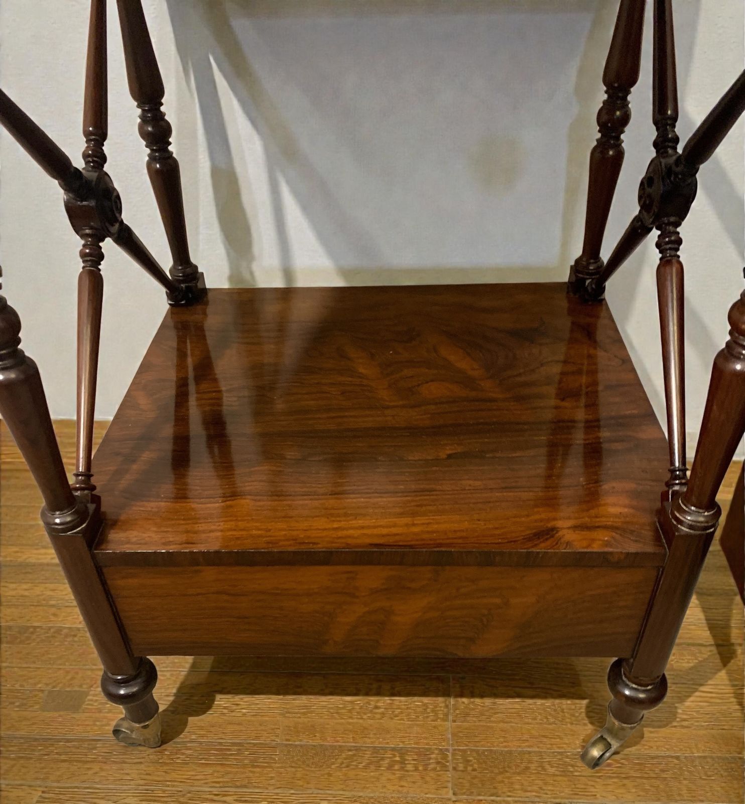 photo for sale Antique Early 1800's Victorian Rosewood 'Wot Not' Etagere