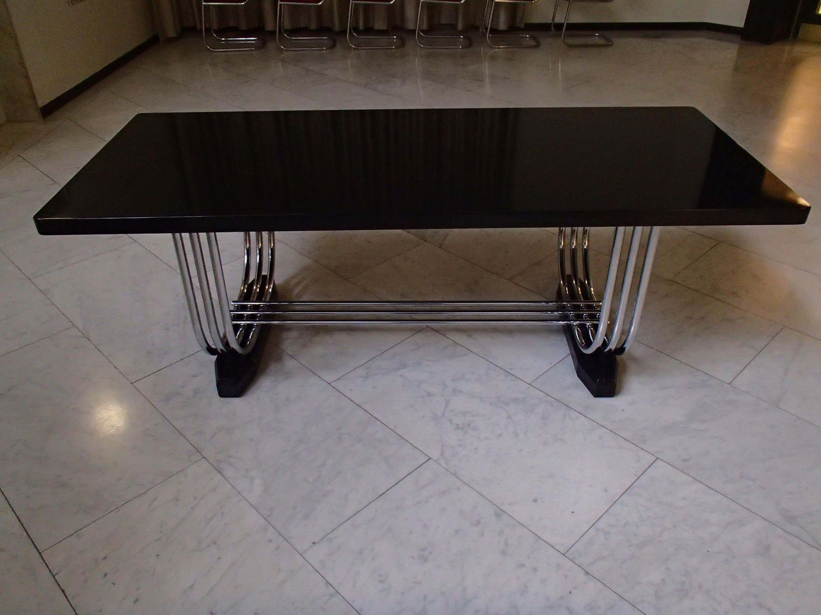 1930s Dining Room Set By Pel By Serge Chermayeff, Table And 6 Chairs photo furniture