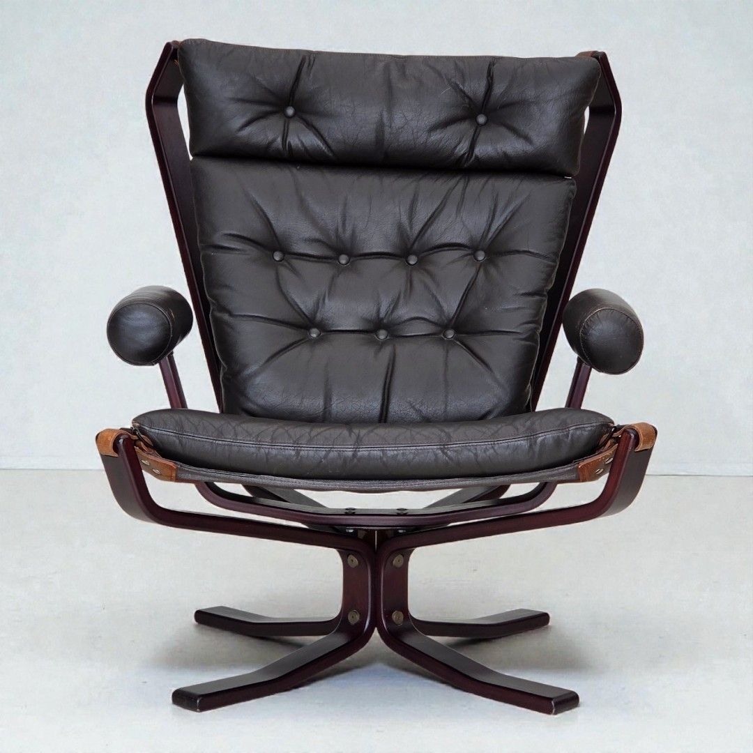 1970s, Norwegian Design By Sigurd Ressel, Lounge Chair Model "Falcon".