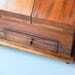Antique Mahogany Stationery Cabinet – Georgian Desk Letter Box With Drawer, 19th Century photo 273.0