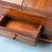 Antique Mahogany Stationery Cabinet – Georgian Desk Letter Box With Drawer, 19th Century photo vinterior