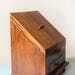 photo for sale Antique Mahogany Stationery Cabinet – Georgian Desk Letter Box With Drawer, 19th Century