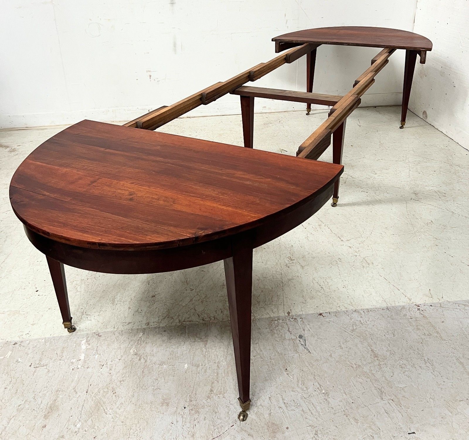 photo buy Louis XVI Style Headband Table With 6 Feet Sheaths 19th Century
