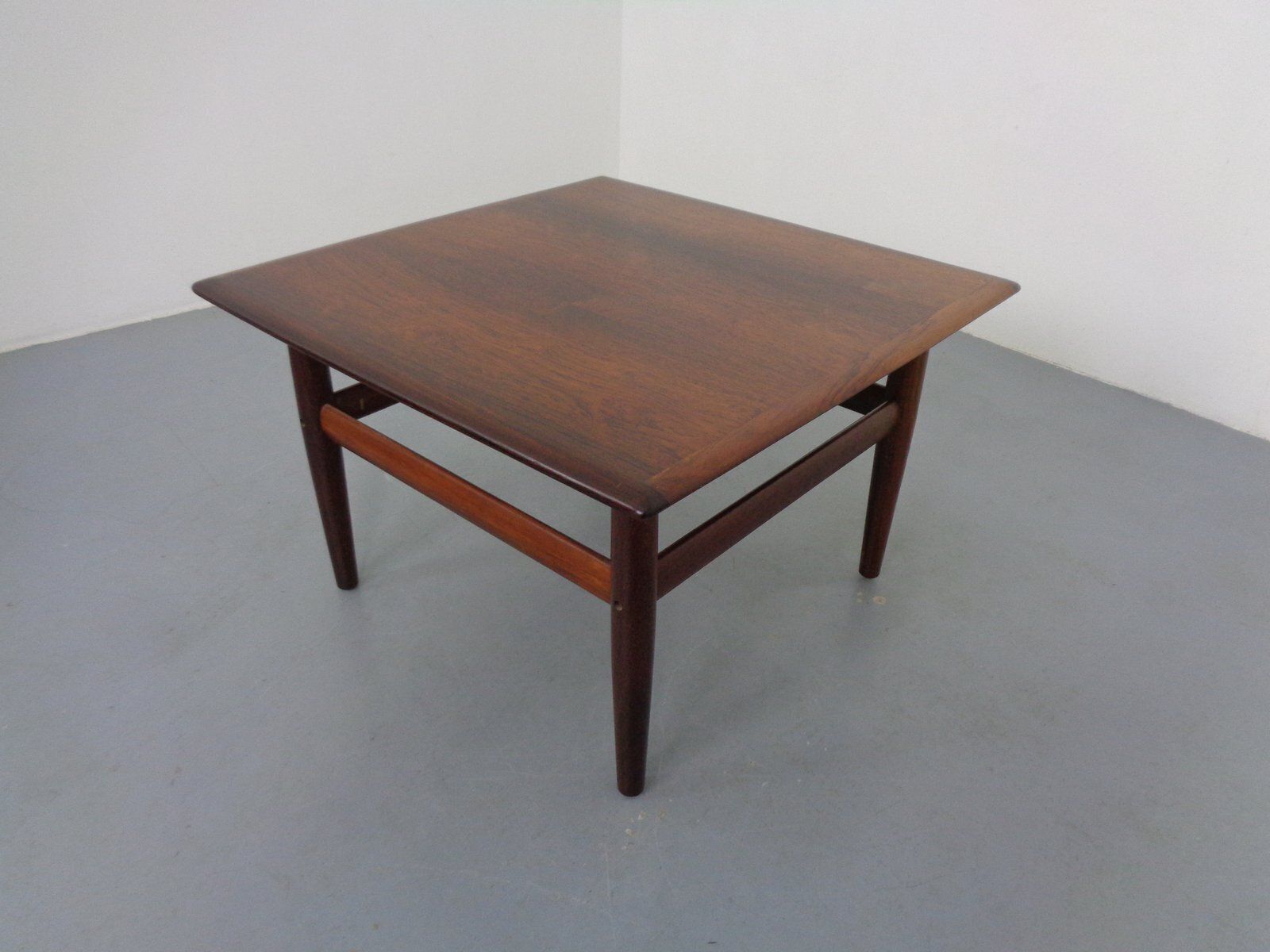 Rosewood Coffee Table By Grete Jalk For Glostrup, Denmark, 1960s photo vintage