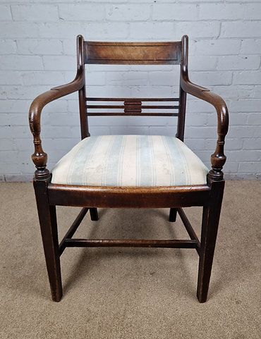 Mahogany Elbow Chair Early 19th Century (George IV) photo furniture