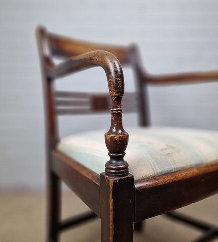 Mahogany Elbow Chair Early 19th Century (George IV) photo Furniture