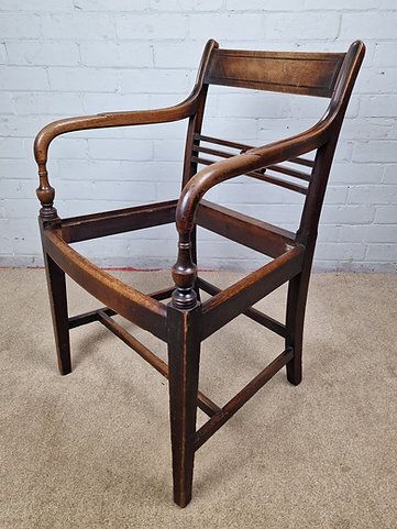 Mahogany Elbow Chair Early 19th Century (George IV) photo 350.0
