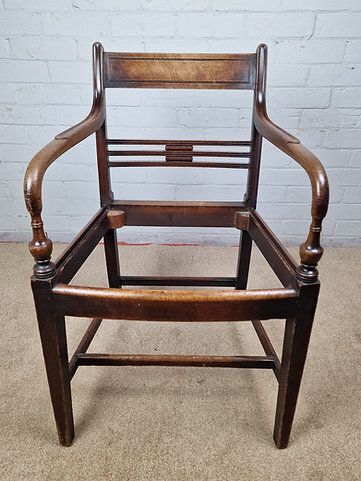 Mahogany Elbow Chair Early 19th Century (George IV) photo vinterior