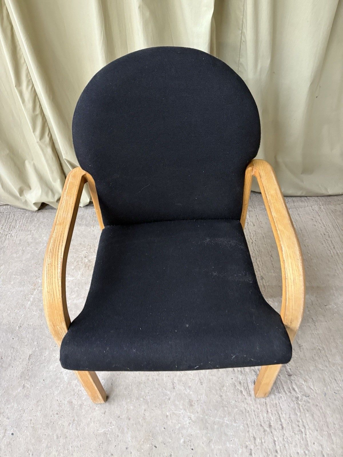 photo for sale Vtg Late Mid Century Bentwood Chair Side Armchair Danish Scandi Retro R1064