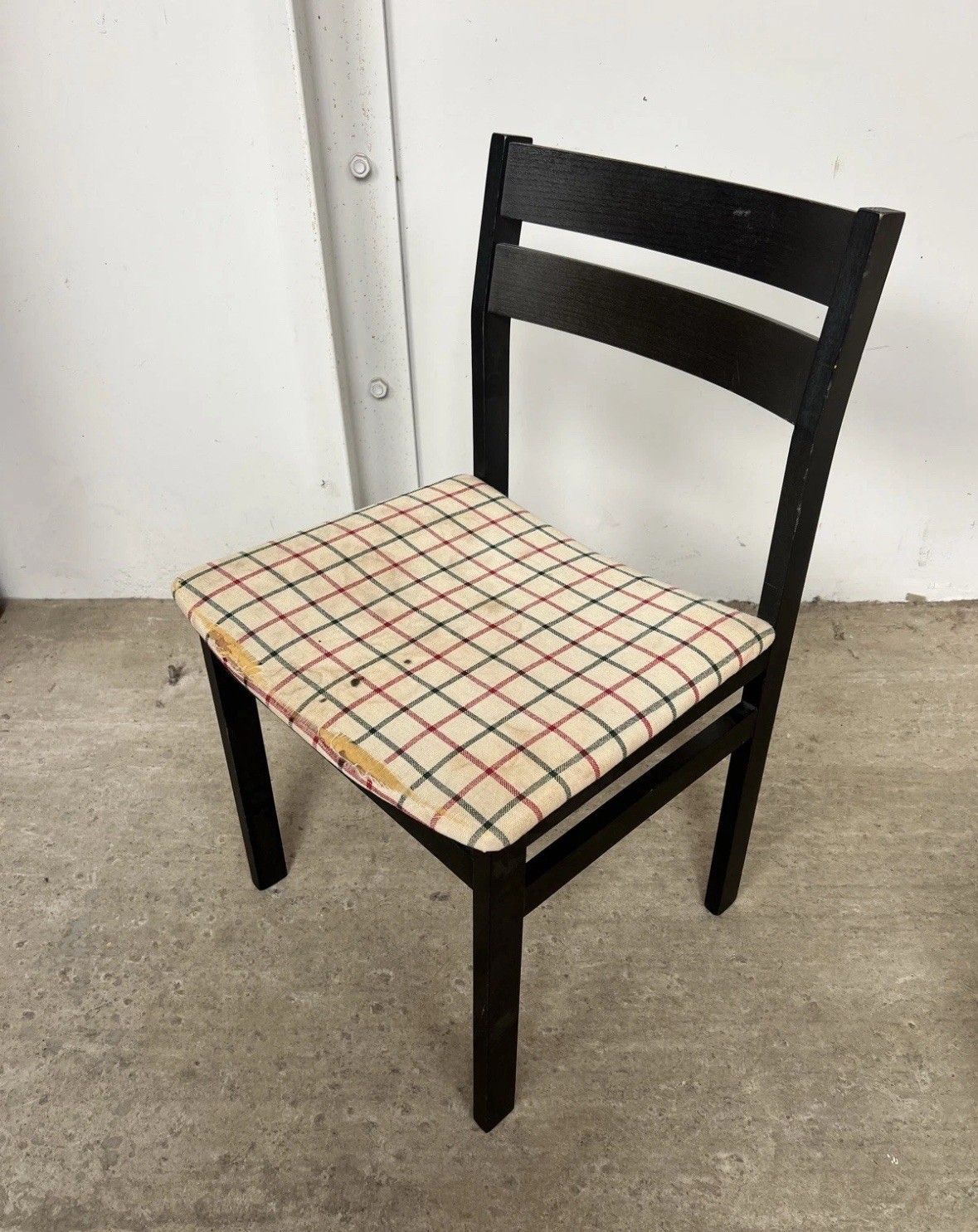 Vtg Mid Century Side Desk Dining Chair Danish Scandi Retro R1065 photo furniture