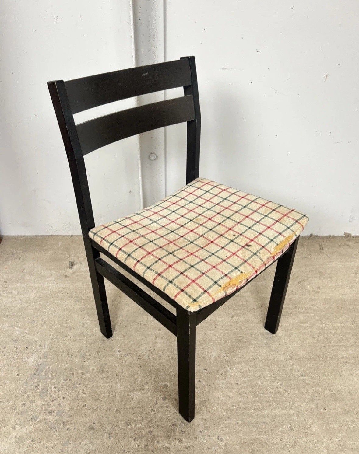 Vtg Mid Century Side Desk Dining Chair Danish Scandi Retro R1065 photo Furniture